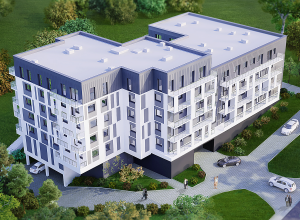 Osiedle Olchowe Wzgórz rzut z lotu ptaka